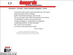 Sites similar to dueparole.it