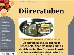 Sites similar to duererstuben.de