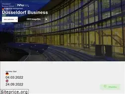 Sites similar to duesseldorf-business-school.de