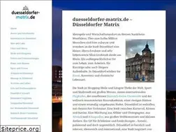 Sites similar to duesseldorfer-matrix.de