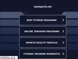 Sites similar to duetsports.net