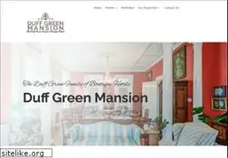 Sites similar to duffgreenmansion.com