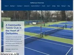 Sites similar to duffieldtennisclub.co.uk