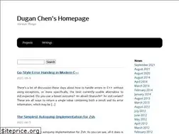 Sites similar to duganchen.ca