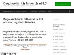 Sites similar to dugulaselharitasbp.hu