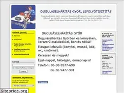 Sites similar to dugulaselharitasgyor.hupont.hu
