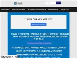 Sites similar to dukegpsc.org