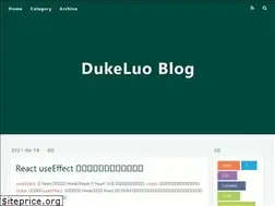 Sites similar to dukeluo.me