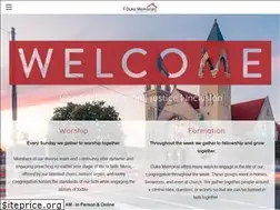 Sites similar to dukememorial.org