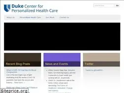 Sites similar to dukepersonalizedhealth.org