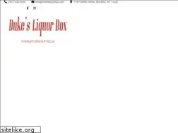 Sites similar to dukesliquorbox.com