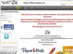 Sites similar to dukesofficesupply.com