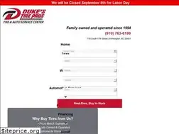 Sites similar to dukestire.com