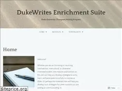 Sites similar to dukewritessuite.com