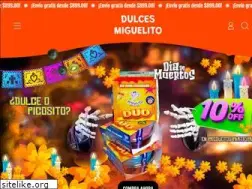 Sites similar to dulcesmiguelito.com