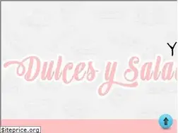 Sites similar to dulcesysalados.com