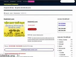 Sites similar to dulichaz.com