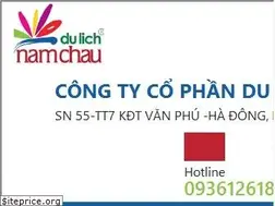 Sites similar to dulichnamchau.vn