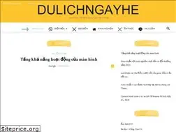 Sites similar to dulichngayhe.com