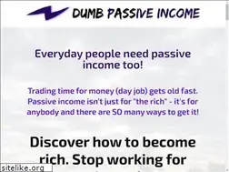 Sites similar to dumbpassiveincome.com