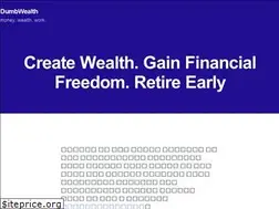 Sites similar to dumbwealth.com