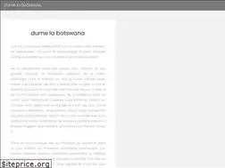 Sites similar to dumelabotswana.com