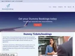 Sites similar to dummybooking.com