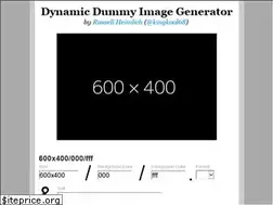 Sites similar to dummyimage.com