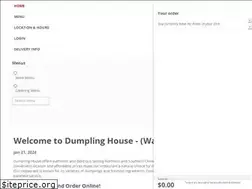 Sites similar to dumplinghousenewtonma.com