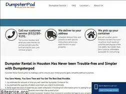 Sites similar to dumpsterpod.com