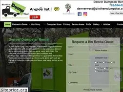 Sites similar to dumpsterrentaldenver.org