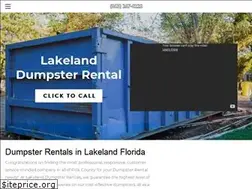Sites similar to dumpsterrentallakelandfl.org