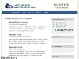 Sites similar to dumpsterrentallongbeach.org