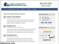 Sites similar to dumpsterrentalsaltlakecity.org