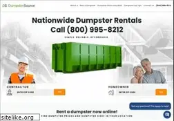 Sites similar to dumpstersource.com