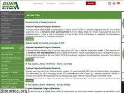 Sites similar to dunaelzaro.hu