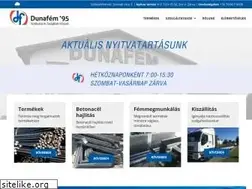 Sites similar to dunafem.hu
