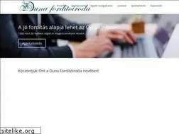Sites similar to dunafordito.hu