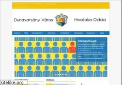 Sites similar to dunavarsany.hu