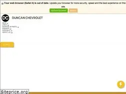 Sites similar to duncanchevrolet.com