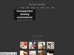 Sites similar to duncanmcafee.org