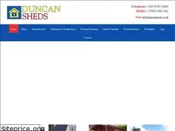 Sites similar to duncansheds.co.uk
