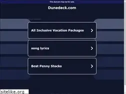 Sites similar to dunedeck.com