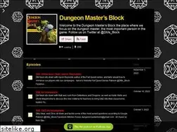 Sites similar to dungeonmasterblock.podbean.com