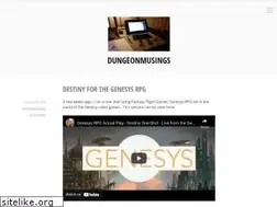 Sites similar to dungeonmusings.wordpress.com
