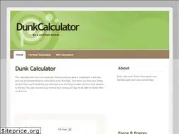 Sites similar to dunkcalculator.com