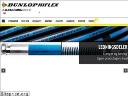 Sites similar to dunlophiflex.no