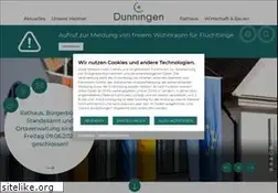 Sites similar to dunningen.de