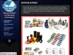 Sites similar to dunyaetiket.com