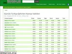 Sites similar to dunyanamaz.com